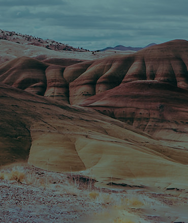image of the painted hills in oregon