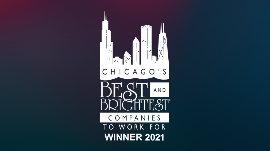 Chicago's best and brightest companies to work for logo