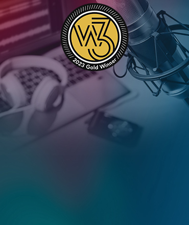 w3 gold award winner PMI Projectified Podcast