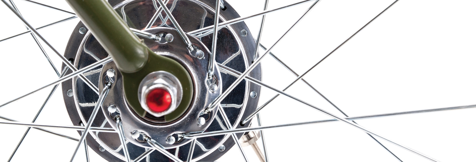 close-up photo of bicycle wheel