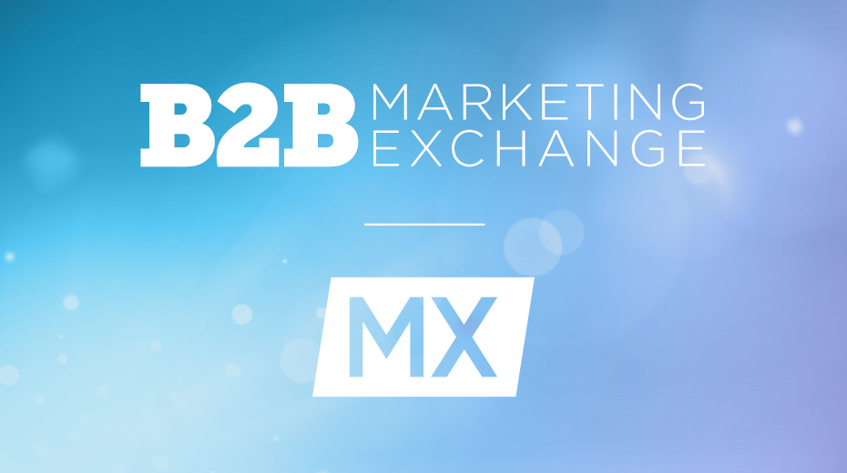 B2B Marketing Exchange and MX logos