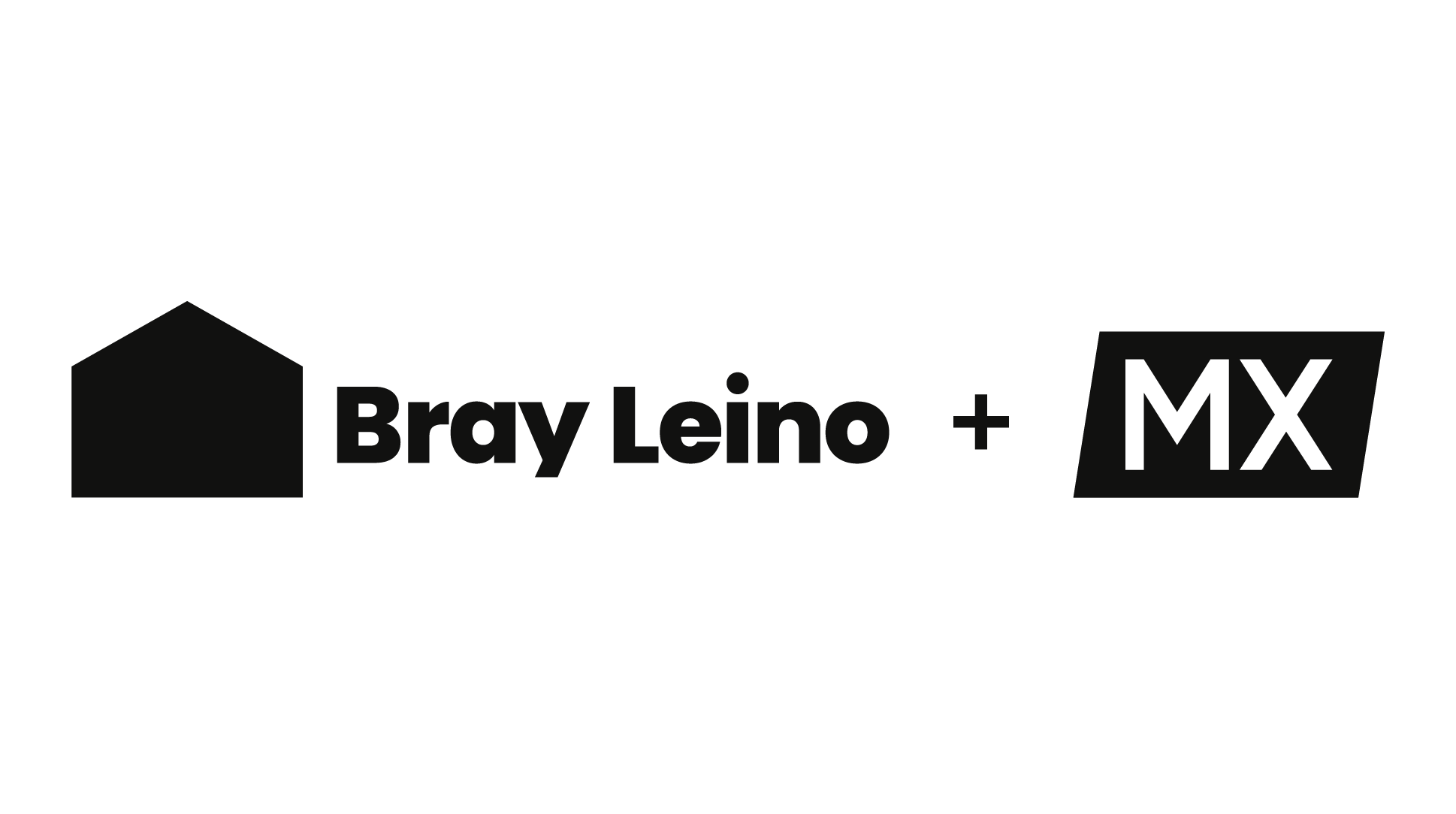 Bray Leino + MX logo lockup