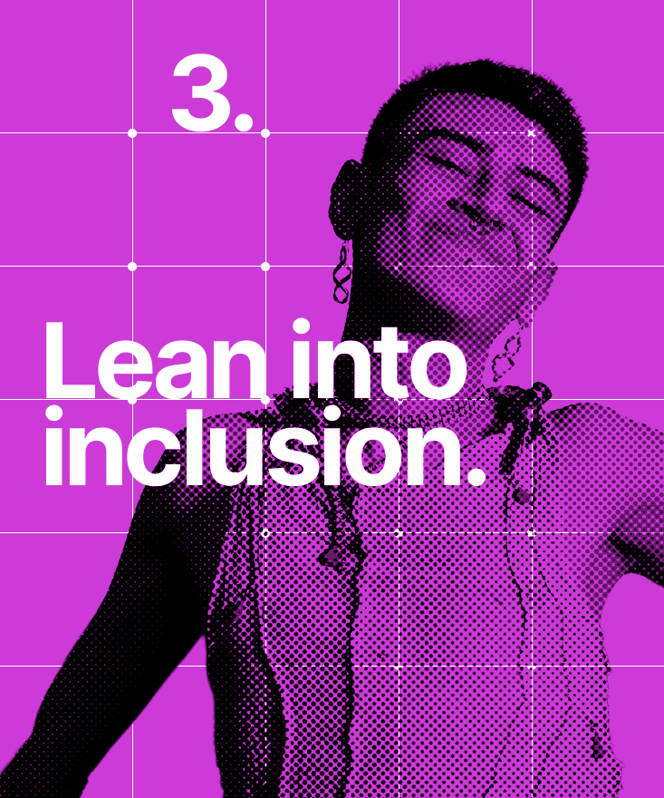 Image Tip 3 - Lean into inclusino